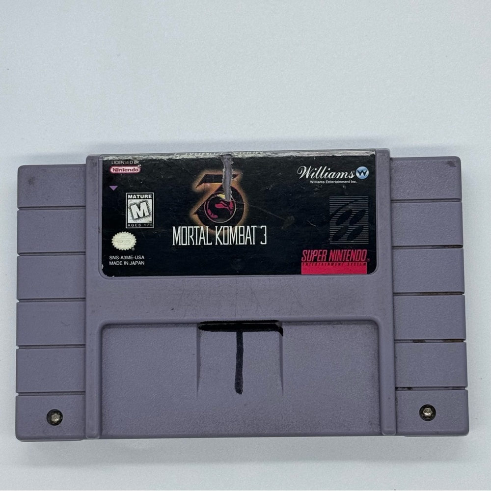Mortal Kombat 3 (SNES Super Nintendo) Tested